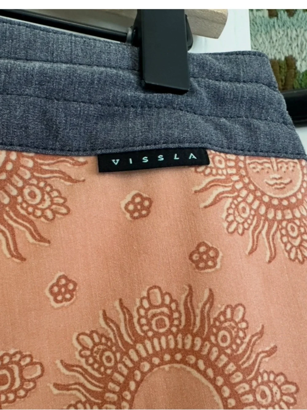 VISSLA “Sun God” Board Shorts. Size: 31. Excellent condition
